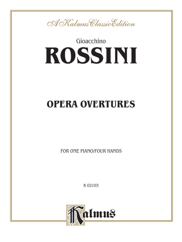 Opera Overtures Cover Image