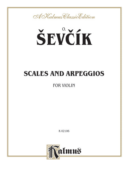 Scales and Arpeggios for Violin Cover Image