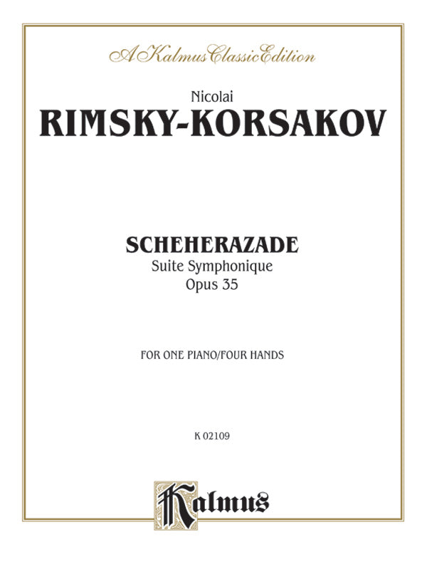 Rimsky-Korsakov: Scheherazade (Suite Symphonique, Op. 35) Sheet Music Preview