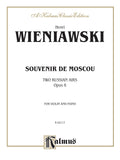 Souvenir de Moscou (Two Russian Airs), Opus 6 Cover Image