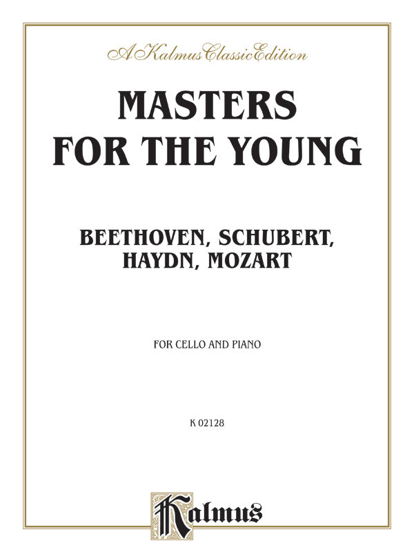 Masters for the Young--Beethoven, Schubert, Haydn, Mozart Cover Image