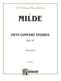 Fifty Concert Studies, Opus 26 Cover Image