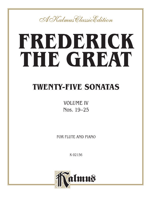 Twenty-five Sonatas, Volume IV (Nos. 19-25) Cover Image