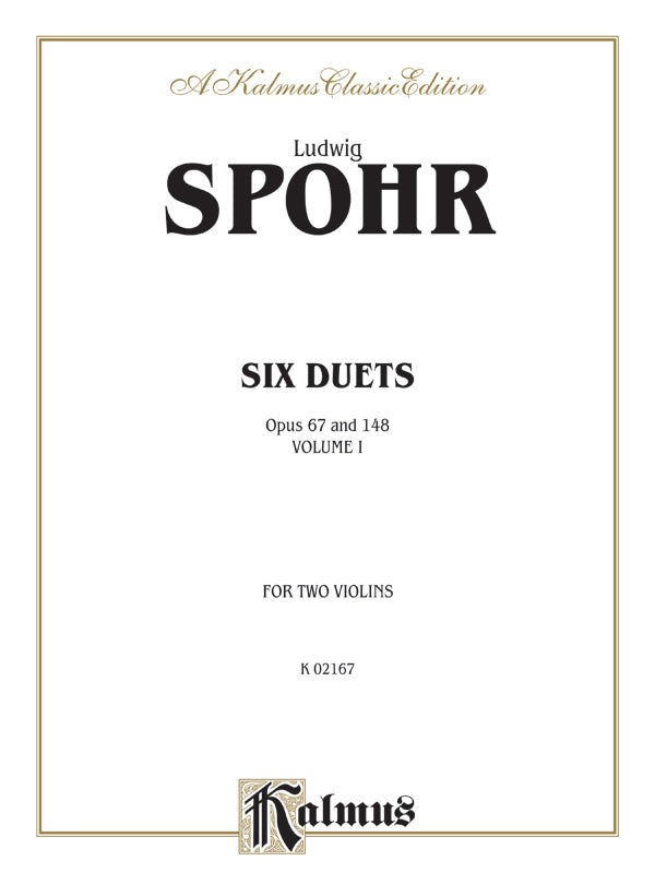 Duets, Volume I, Opus 67 & 148 Cover Image