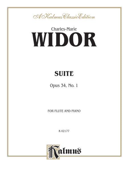 Widor: Suite, Op. 34, No. 1 Sheet Music Preview