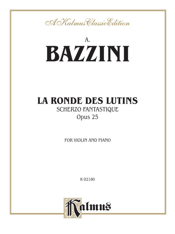 La Ronde des Lutins (Scherzo Fantastique, Opus 25) Cover Image