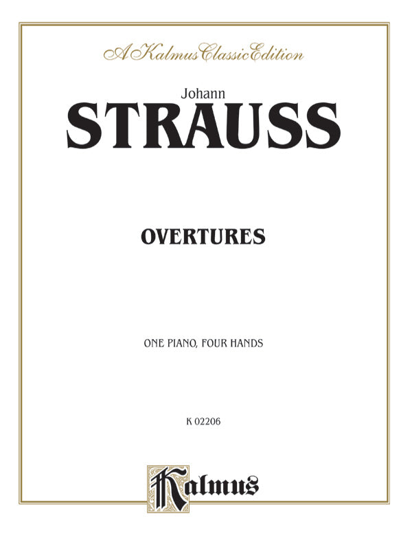 Strauss: Overtures Sheet Music Preview
