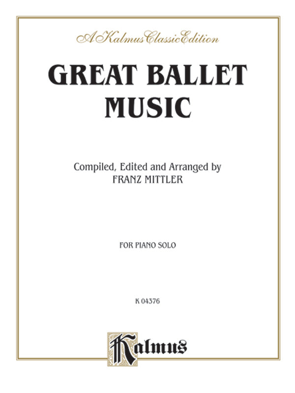 Great Ballet Music Cover Image