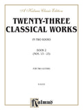 Twenty-Three Classical Works for Two Guitars, Book 2 Cover Image