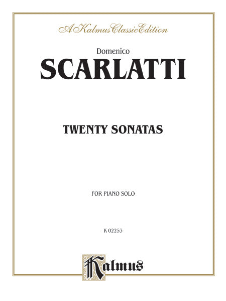 Scarlatti: Twenty Sonatas Sheet Music Preview