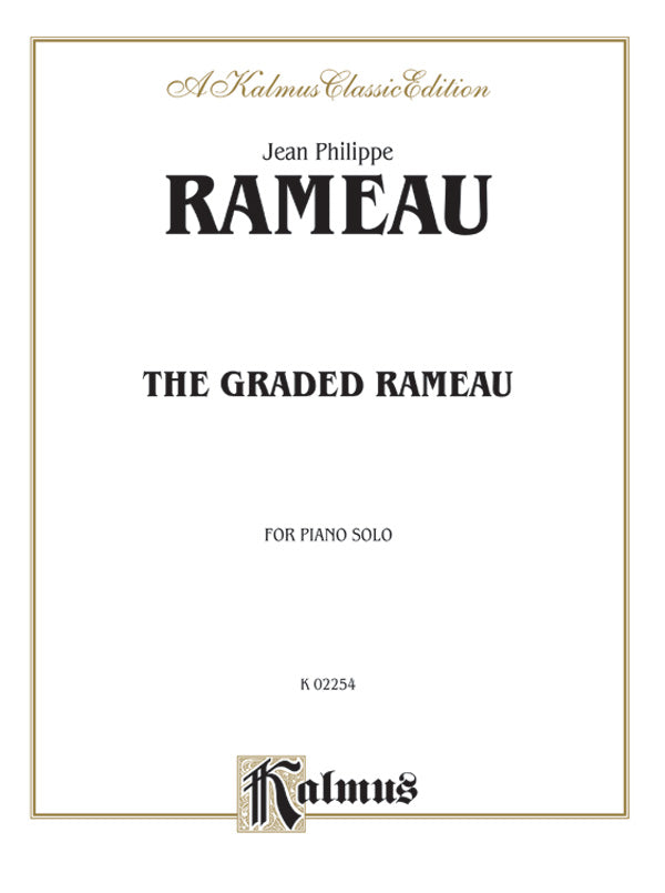 Rameau: The Graded Rameau (Comp. and ed. Marthe Motchane) Sheet Music Preview