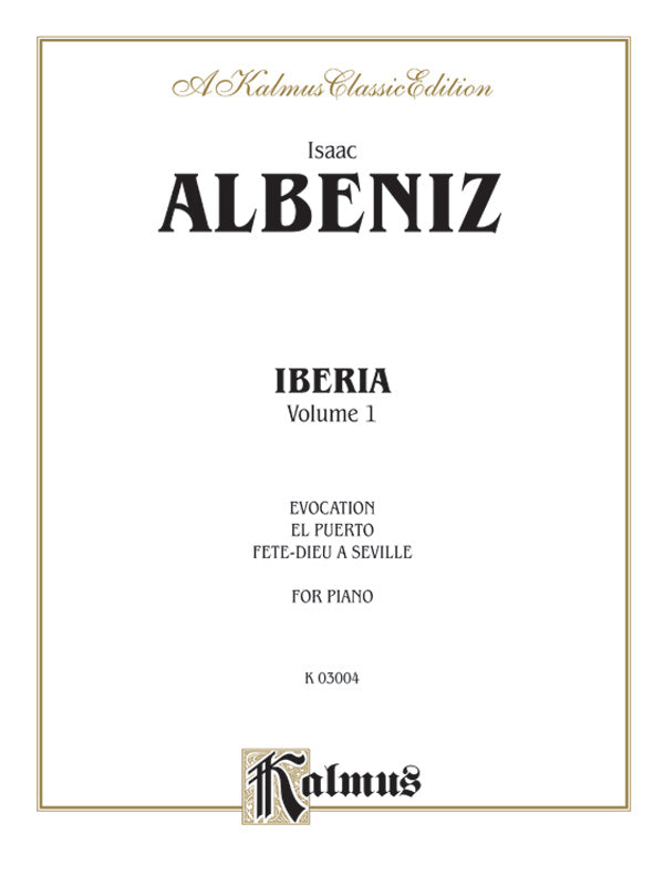 Iberia, Volume I Cover Image
