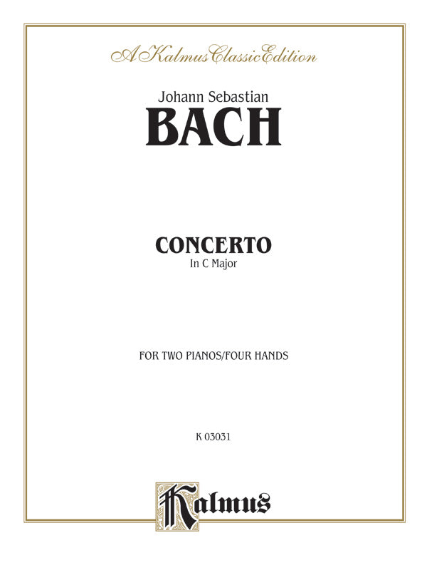 Concerto for Two Pianos in C Major Cover Image
