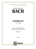 Capriccio on the Departure of His Dearly Beloved Brother Cover Image