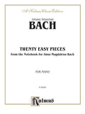 Twenty Easy Pieces from the Anna Magdalena Notenbuch Cover Image