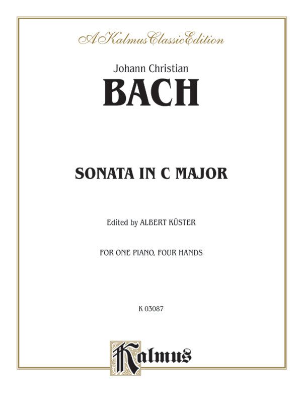 Sonata in C Major Cover Image