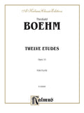 Twelve Studies, Opus 15 for Flute Solo Cover Image