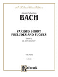 Various Short Preludes and Fugues Cover Image