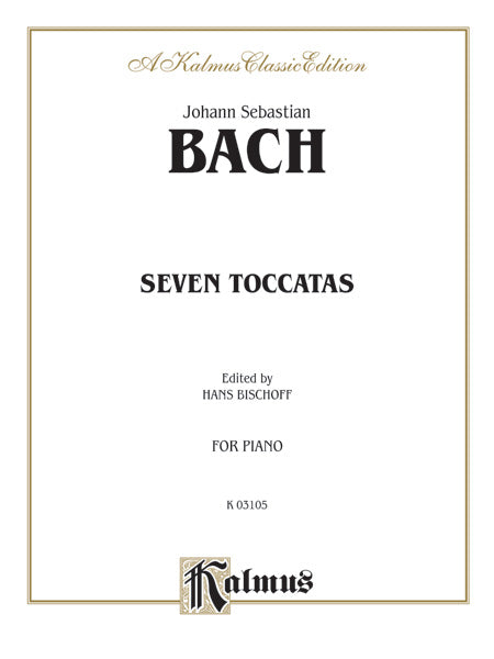 Bach: Seven Toccatas Sheet Music Preview