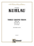 Three Grand Trios, Opus 86: Volume III (A-flat Major) Cover Image
