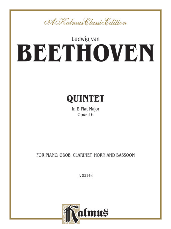 Quintet, Opus 16 Cover Image