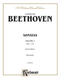 Sonatas (Urtext), Volume I Cover Image