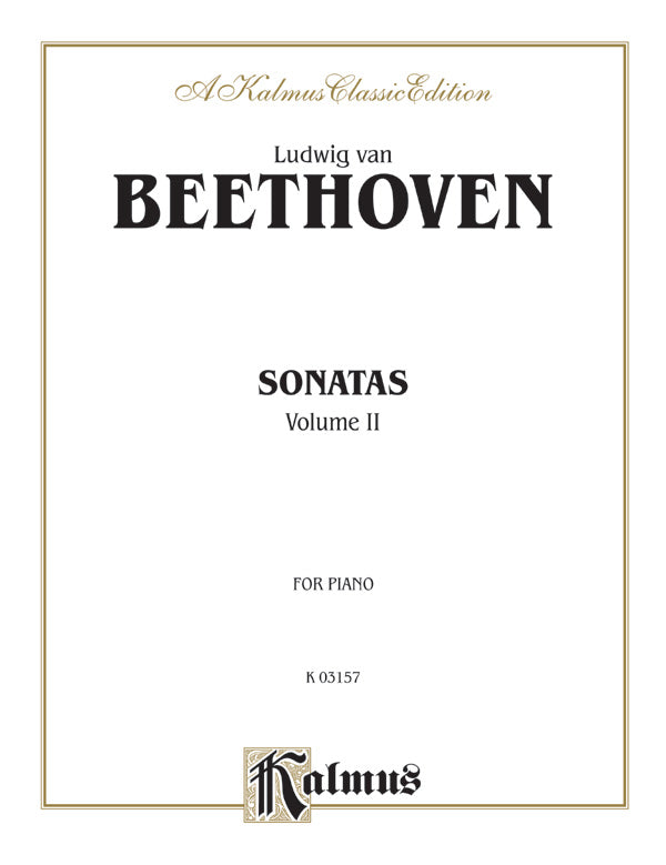 Beethoven: Sonatas (Urtext), Volume II Sheet Music Preview