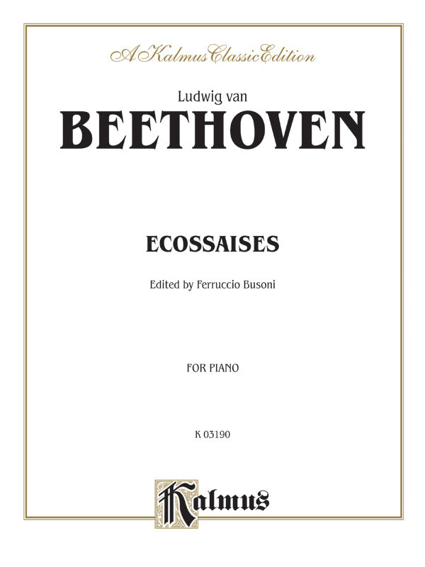 Ecossaises Cover Image