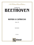 Rondo a Capriccio, Opus 129 Cover Image