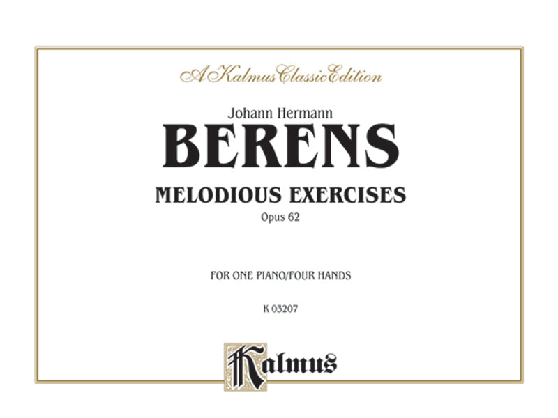 Berens: Melodious Exercises, Op. 62 Sheet Music Preview