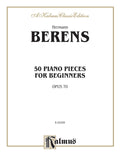 50 Piano Pieces for Beginners, Opus 70 Cover Image