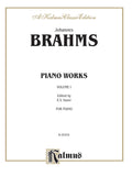 Piano Works, Volume I (Opus 1 to Opus 24) Cover Image