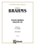 Piano Works, Volume III (2 Concertos, Paganini Variations & Waltzes) Cover Image