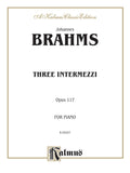 Three Intermezzi, Opus 117 Cover Image