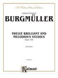 Twelve Brilliant and Melodious Studies, Opus 105 Cover Image