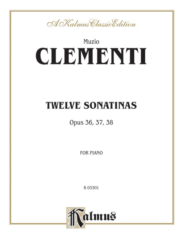 Twelve Sonatinas Cover Image