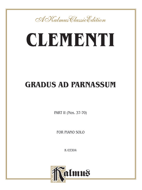 Clementi: Gradus ad Parnassum (Volume II) Sheet Music Preview