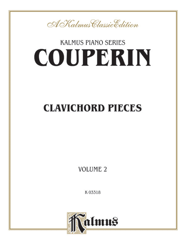 Couperin: Clavichord Pieces (Volume II) | Downloadable & Printable