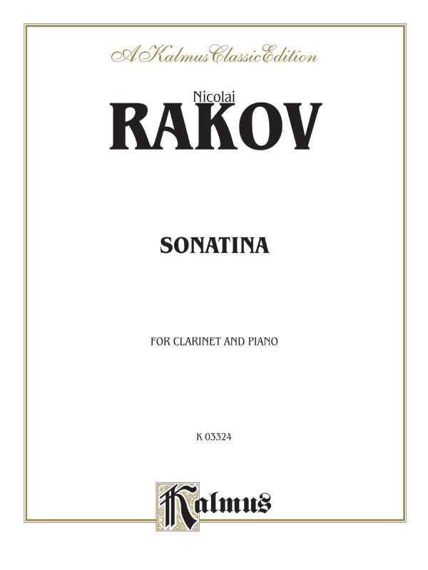 Rakov: Sonatina Sheet Music Preview