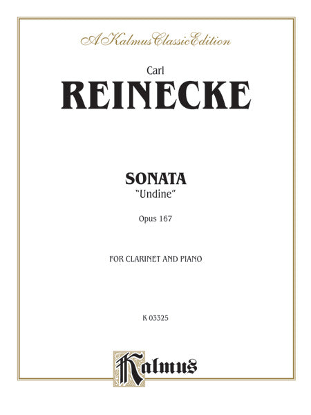 Reinecke: Sonata "Undine", Op. 167 Sheet Music Preview