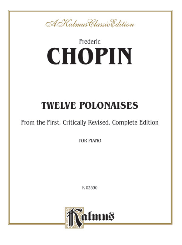 Chopin: Polonaises (Ed. Franz Liszt) Sheet Music Preview