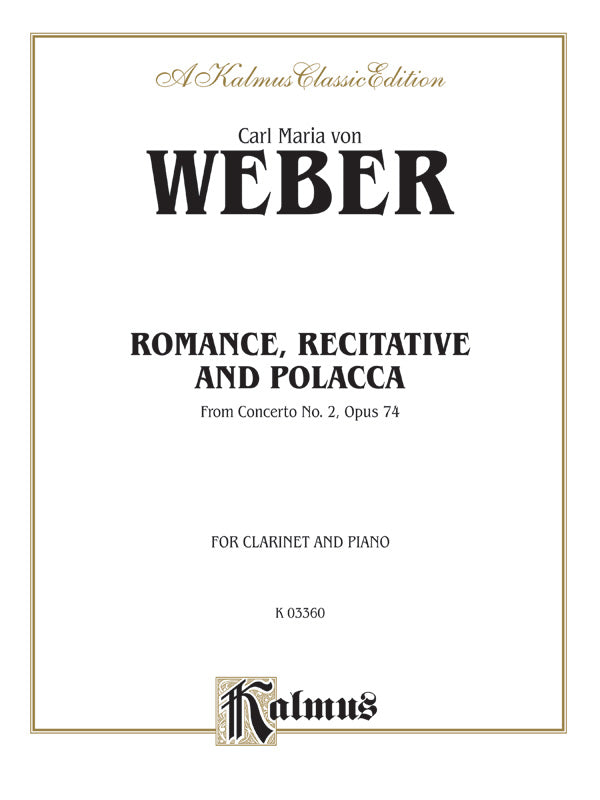 Romance, Opus 74 Cover Image