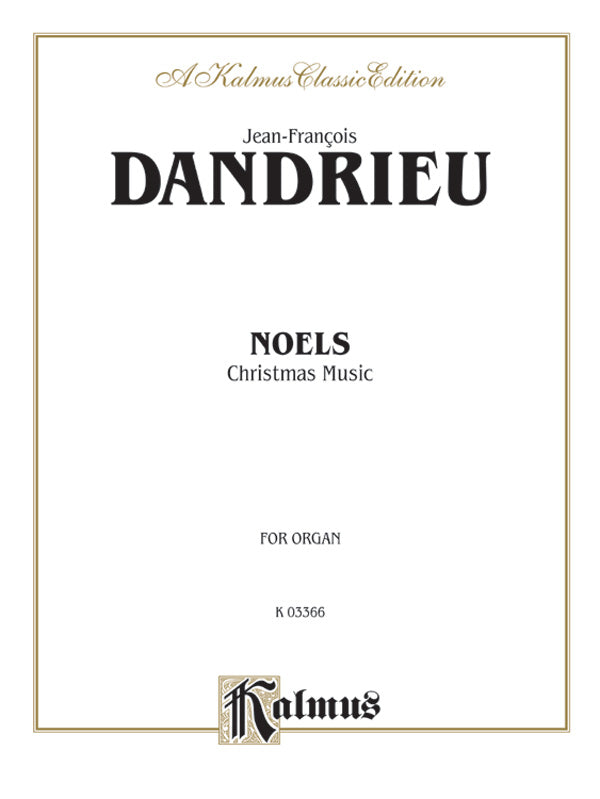 Dandrieu: Noels Sheet Music Preview