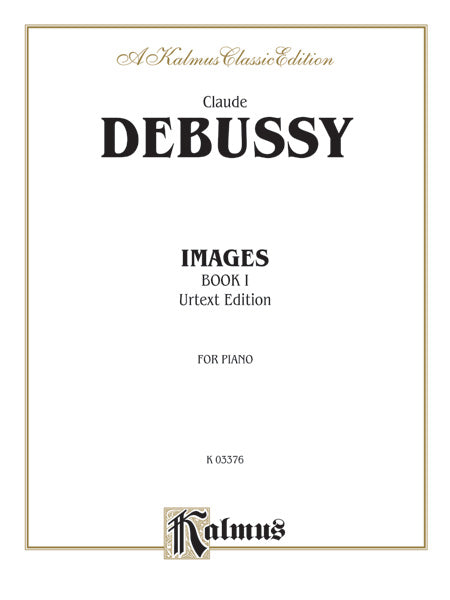 Debussy: Images (Volume I) Sheet Music Preview