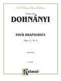 Rhapsody, Opus 11, No. 4 Cover Image