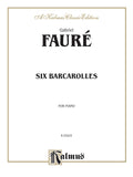 Six Barcaroles Cover Image