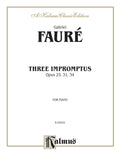Three Impromptus Cover Image