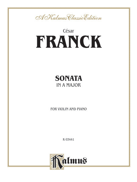 Sonata in A Major Cover Image