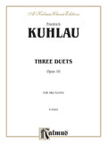 Three Duets for Two Flutes, Opus 10 Cover Image