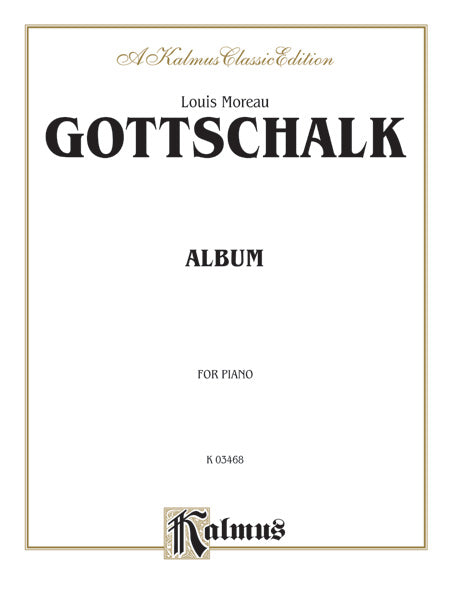 Gottschalk: Album Sheet Music Preview